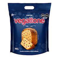 Panetón VEGATTONE Bolsa Ziploc 750g